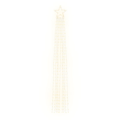 Kerstboomverlichting 320 Warmwitte Led's 375 Cm