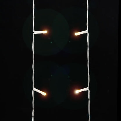 Kerstboomverlichting 320 Warmwitte Led's 375 Cm