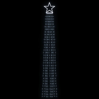 Kerstboomverlichting 320 Koudwitte Led's 375 Cm