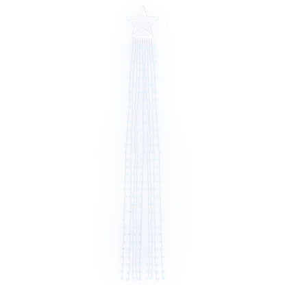 Kerstboomverlichting 320 Koudwitte Led's 375 Cm