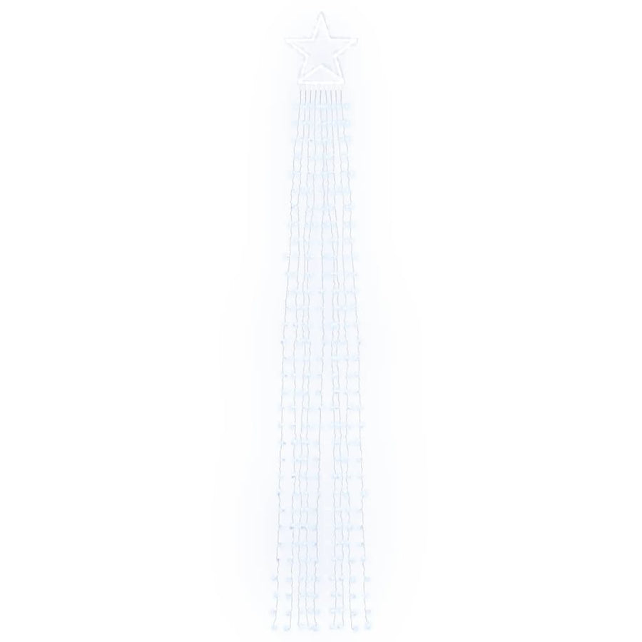 Kerstboomverlichting 320 Koudwitte Led's 375 Cm