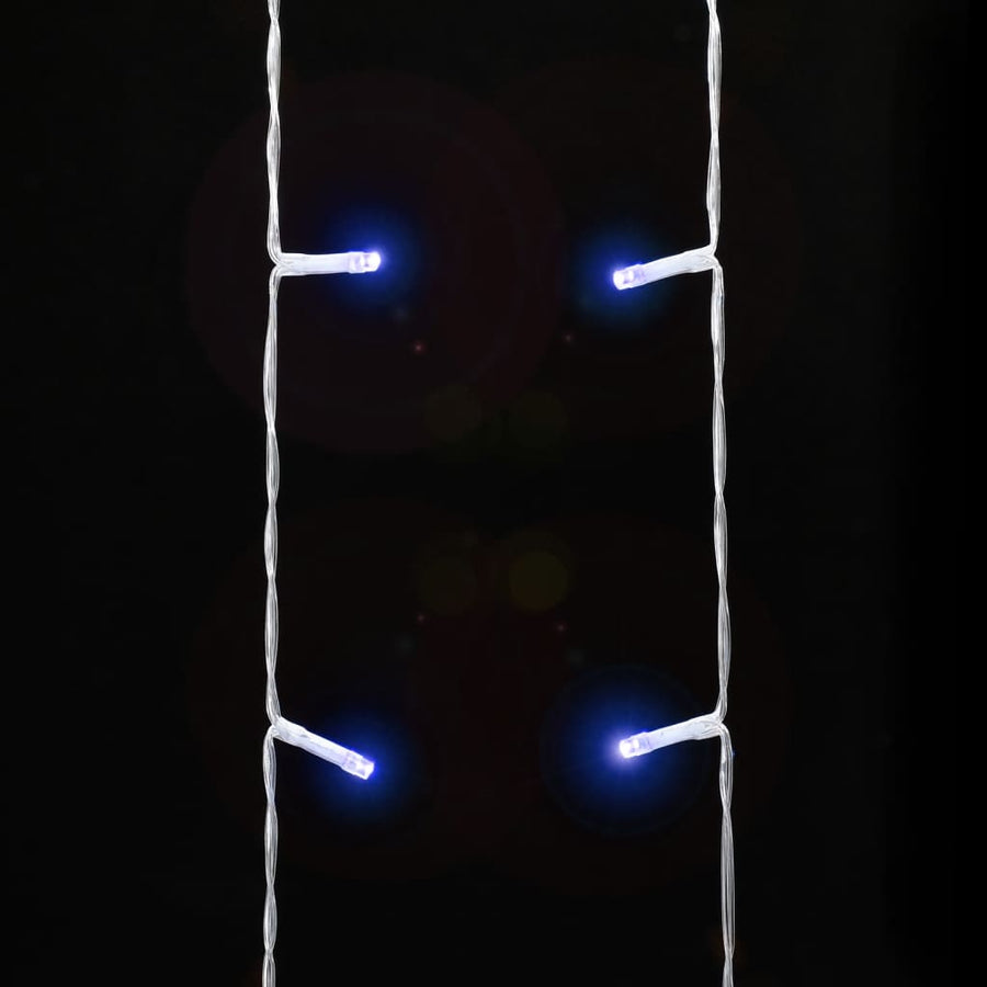Kerstboomverlichting 320 Blauwe Led's 375 Cm