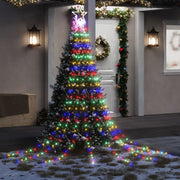 Kerstboomverlichting 320 LED's 375 cm multicolor