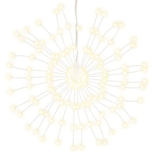 Kerstverlichting Vuurwerk 140 Warmwitte Led's 17 Cm