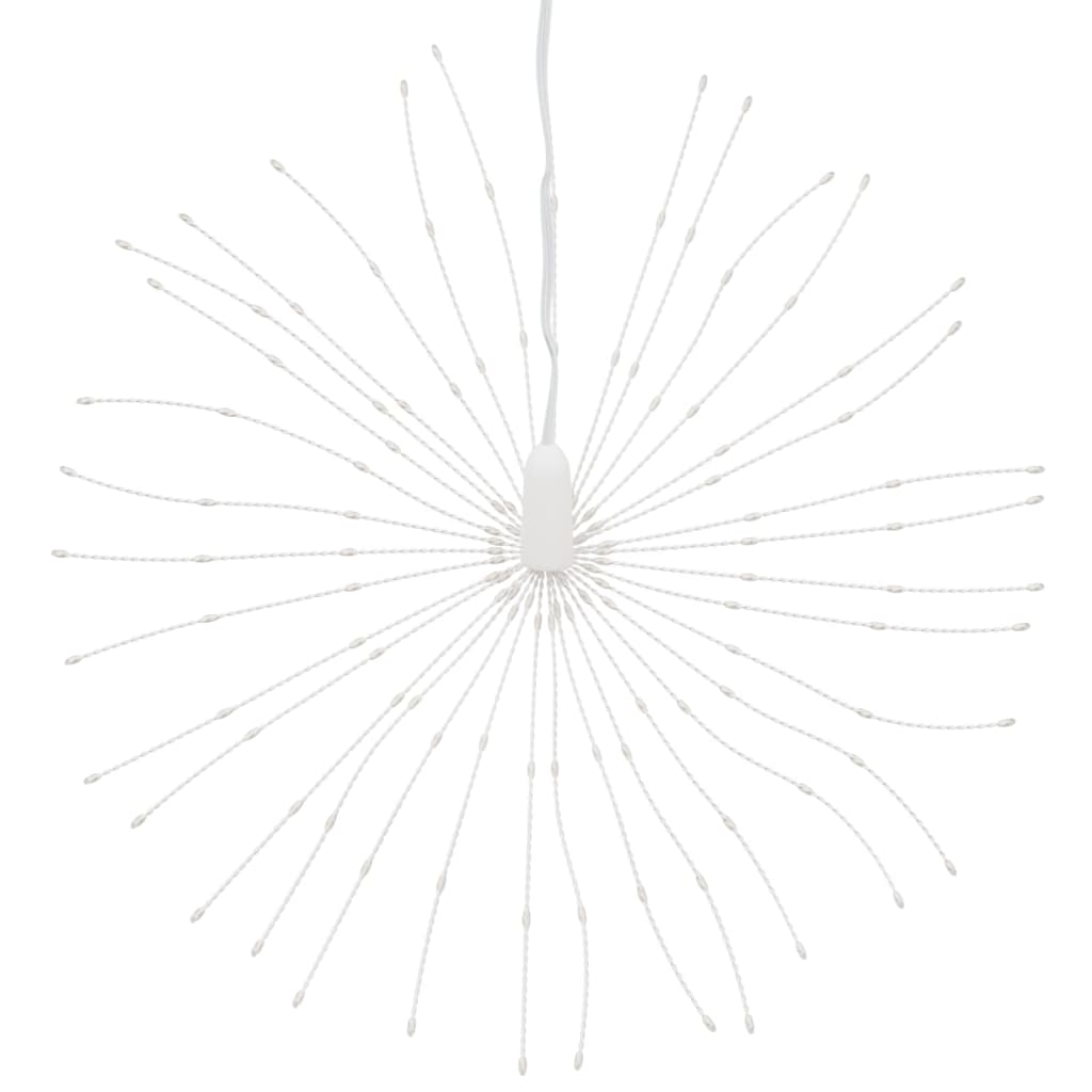 Kerstverlichting Vuurwerk 140 Koudwitte Led's 17 Cm