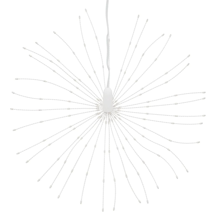 Kerstverlichting Vuurwerk 4 St 140 Koudwitte Led's 17 Cm
