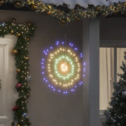 Kerstverlichting vuurwerk 140 meerkleurige LED's 17 cm