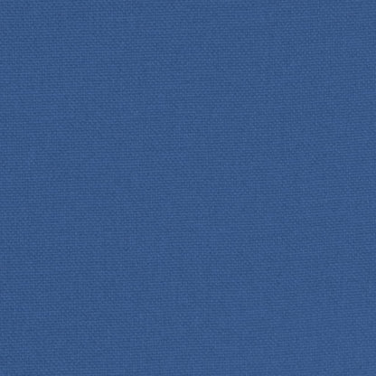 Kuipstoel Stof Blauw Met voetenbank