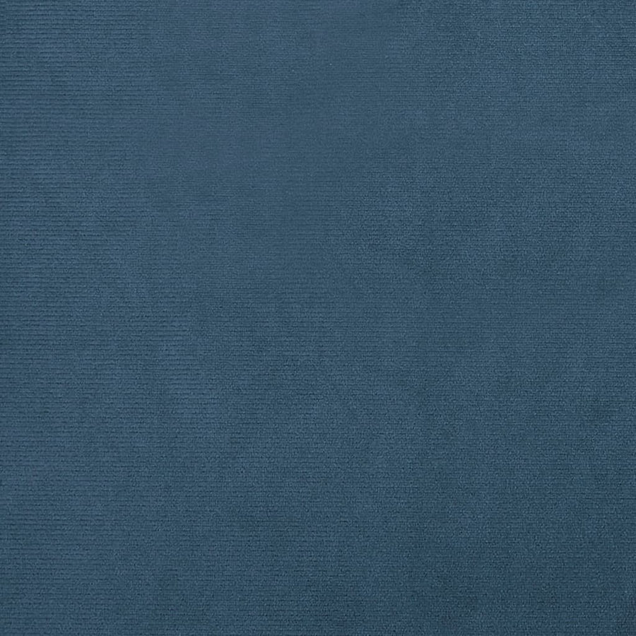 Kuipstoel Fluweel Donkerblauw Zonder voetenbank