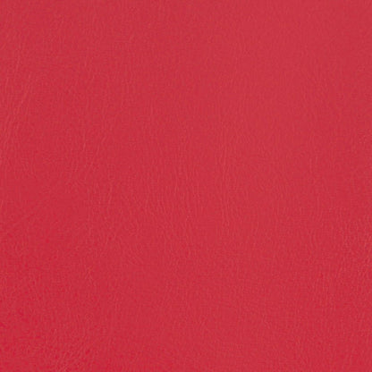 Kuipstoel kunstleer rood