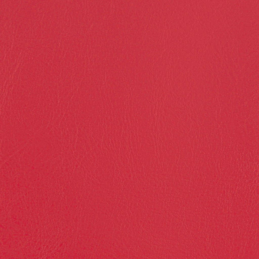 Kuipstoel kunstleer rood
