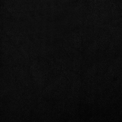 Kuipstoel Fluweel Zwart Zonder voetenbank