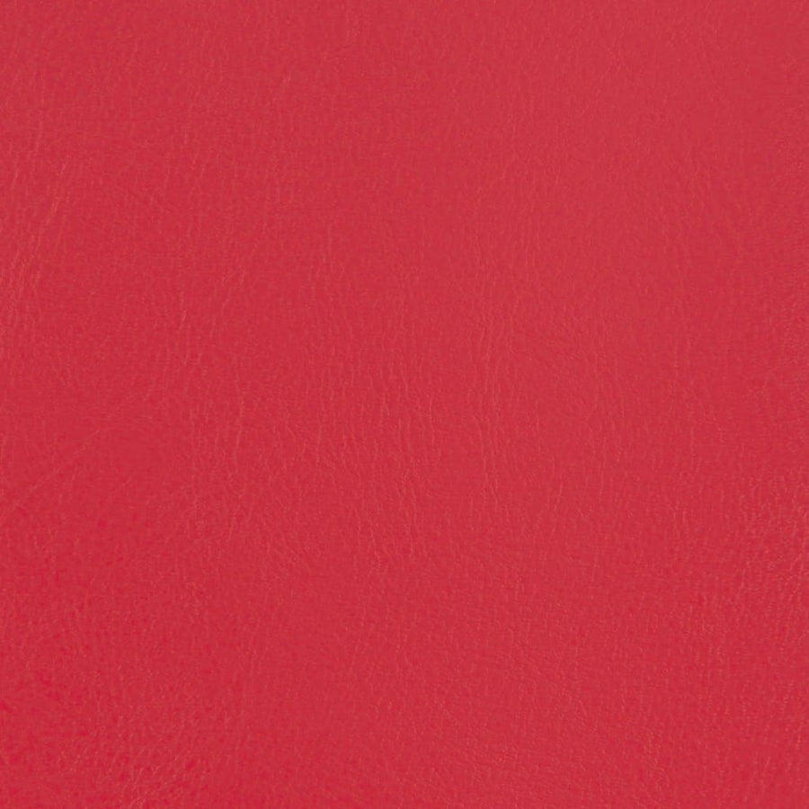 Kuipstoel Met Voetenbankje Kunstleer 1 Rood