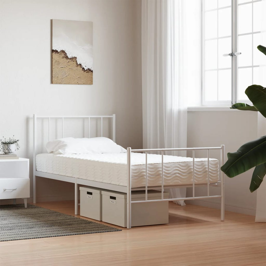Schuimmatras Hardheid H2 H3 80X200 Cm Wit