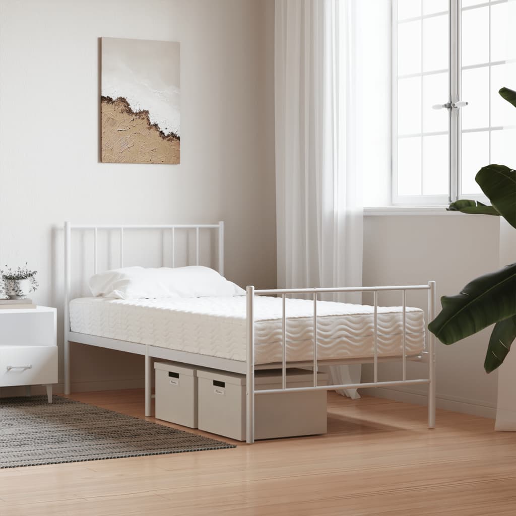 Schuimmatras Hardheid H2 H3 90X190 Cm Wit