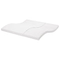 Foam mattress 7 zones firmness 20 ILD 200x200 cm white