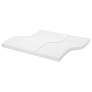 Foam mattress 7 zones firmness 20 ILD 200x200 cm white