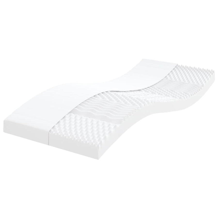 Schuimmatrassen 7 Zones Hardheid 0 Ild Wit 2 90 x 200 cm
