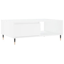 Salontafel 90X60X35 Cm Bewerkt Hout Wit