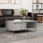 Coffee table 90x60x35 cm engineered wood grey Sonoma oak effect