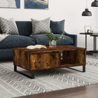 Coffee table 90x60x35 cm engineered wood smoked oak look