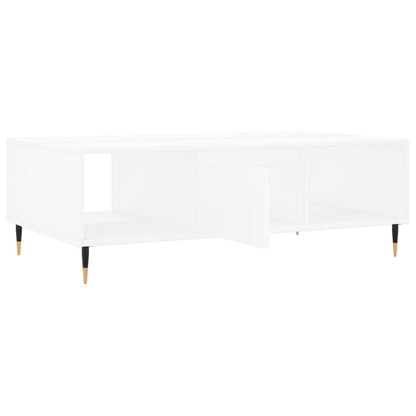 Salontafel 04X60X35 Cm Bewerkt Hout Wit
