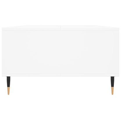 Salontafel 04X60X35 Cm Bewerkt Hout Wit