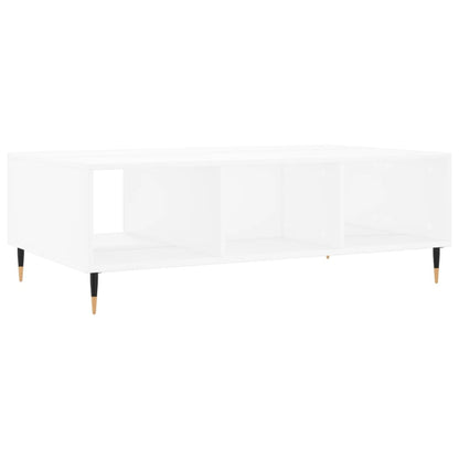 Salontafel 04X60X35 Cm Bewerkt Hout Wit
