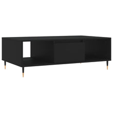 Salontafel 04X60X35 Cm Bewerkt Hout Zwart