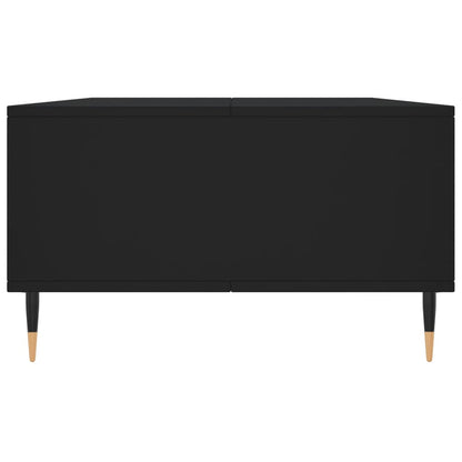 Salontafel 04X60X35 Cm Bewerkt Hout Zwart