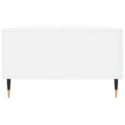Salontafel 04X60X35 Cm Bewerkt Hout Hoogglans wit