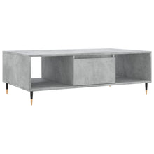 Salontafel 04X60X35 Cm Bewerkt Hout Betongrijs