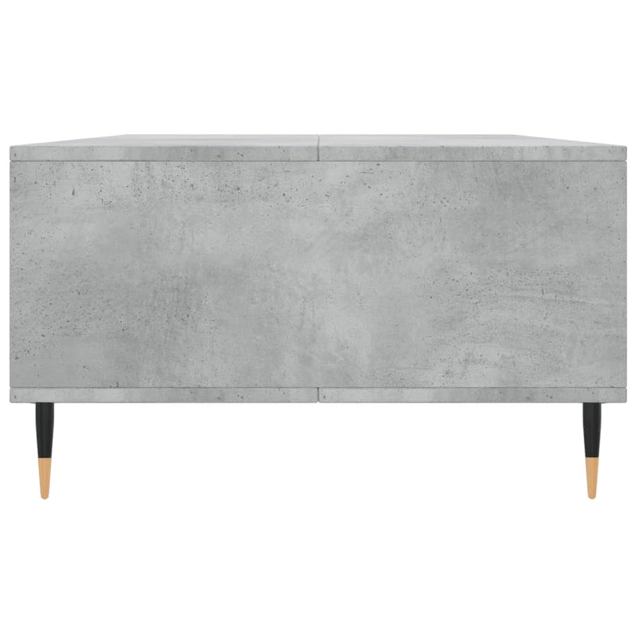 Salontafel 04X60X35 Cm Bewerkt Hout Betongrijs