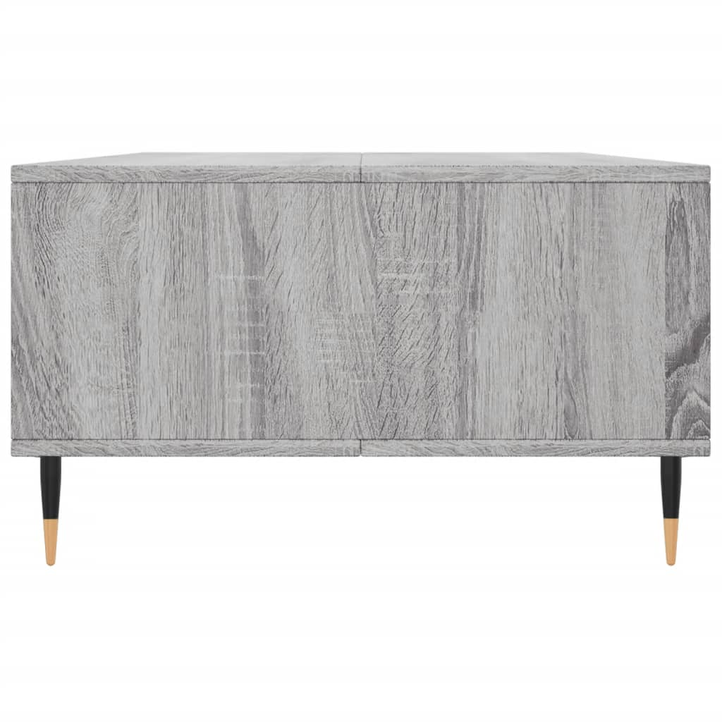 Salontafel 04X60X35 Cm Bewerkt Hout Grijs sonoma