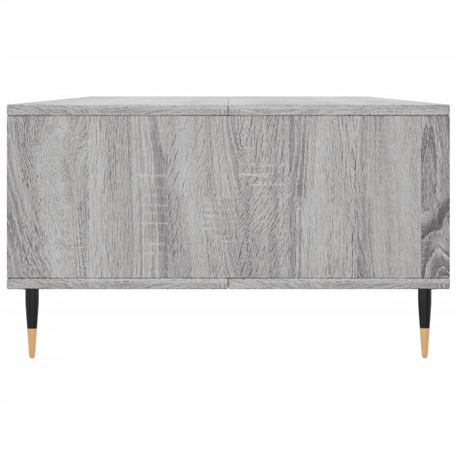 Salontafel 04X60X35 Cm Bewerkt Hout Grijs sonoma