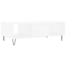 Salontafel 04X60X35 Cm Bewerkt Hout Wit