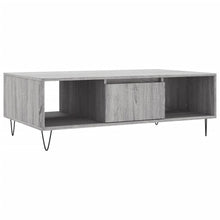 Salontafel 04X60X35 Cm Bewerkt Hout Grijs sonoma