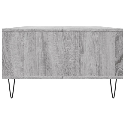 Salontafel 04X60X35 Cm Bewerkt Hout Grijs sonoma