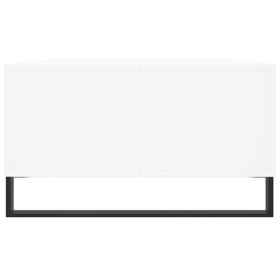 Salontafel 04X60X35 Cm Bewerkt Hout Wit