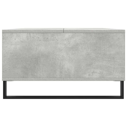 Salontafel 104x60x35 cm bewerkt hout betongrijs