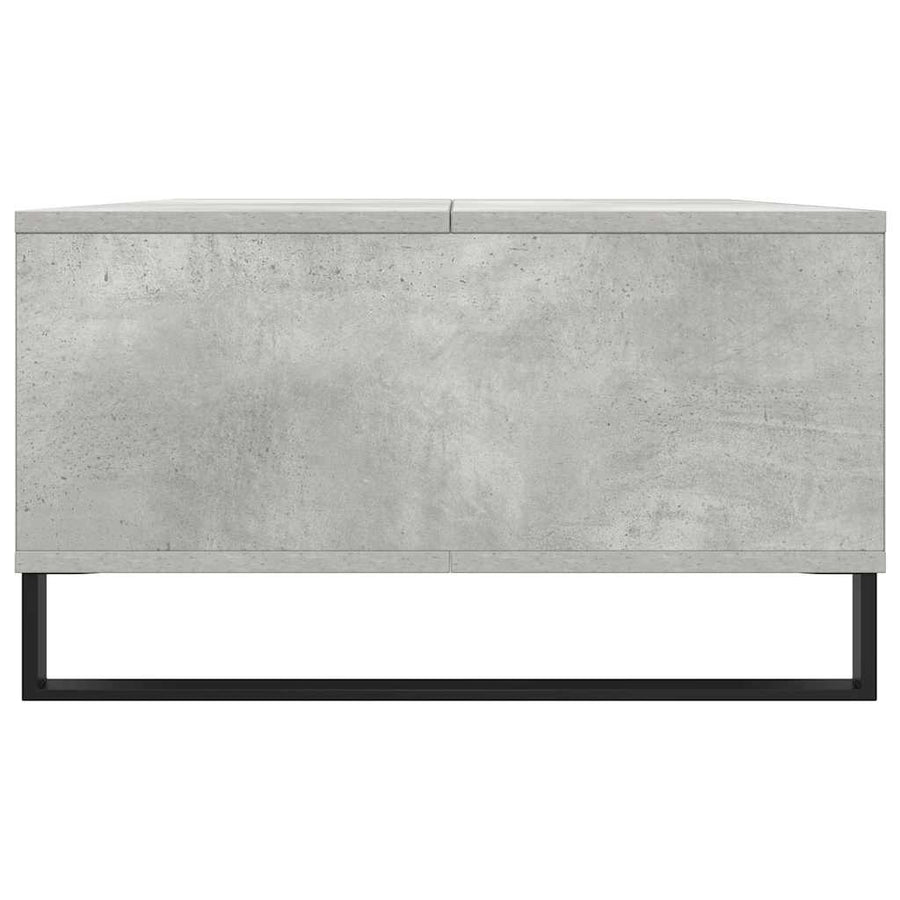 Salontafel 104x60x35 cm bewerkt hout betongrijs