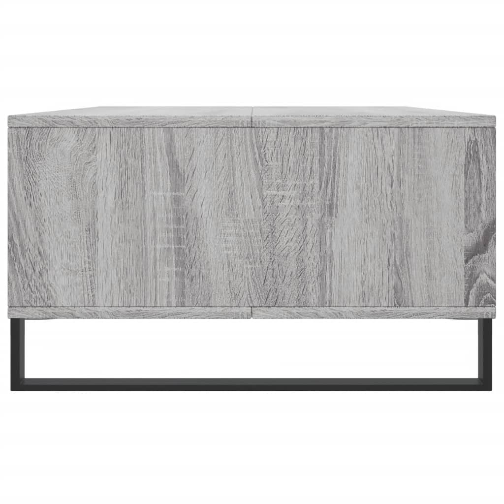 Salontafel 04X60X35 Cm Bewerkt Hout Grijs sonoma