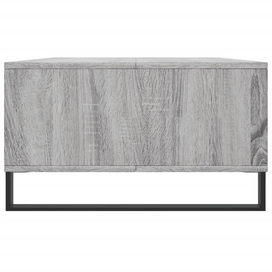 Salontafel 04X60X35 Cm Bewerkt Hout Grijs sonoma
