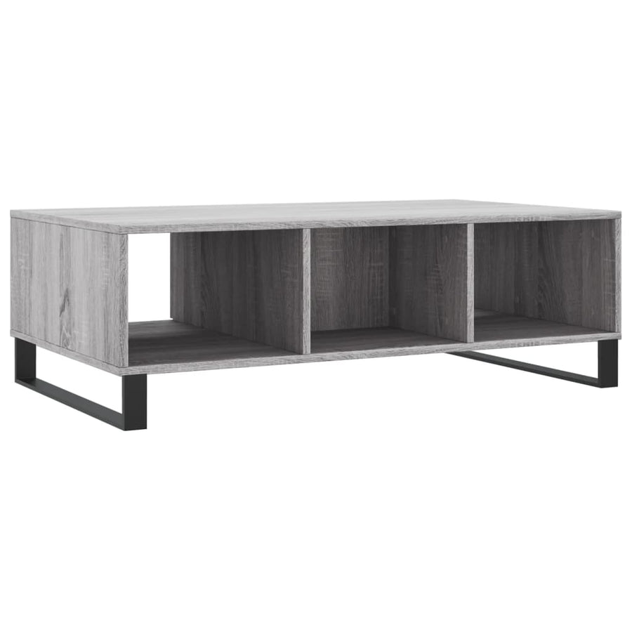 Salontafel 04X60X35 Cm Bewerkt Hout Grijs sonoma