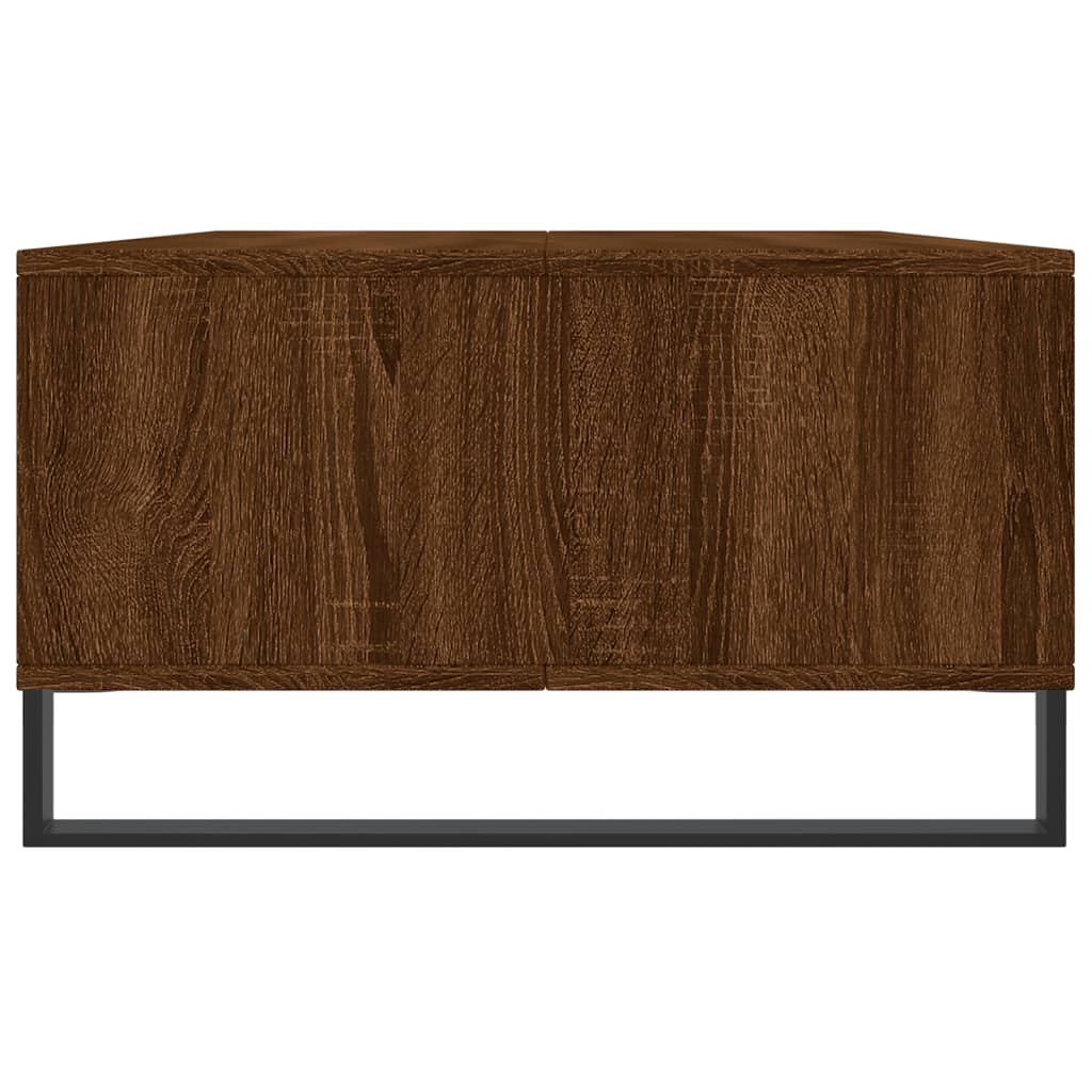 Salontafel 04X60X35 Cm Bewerkt Hout Bruineiken