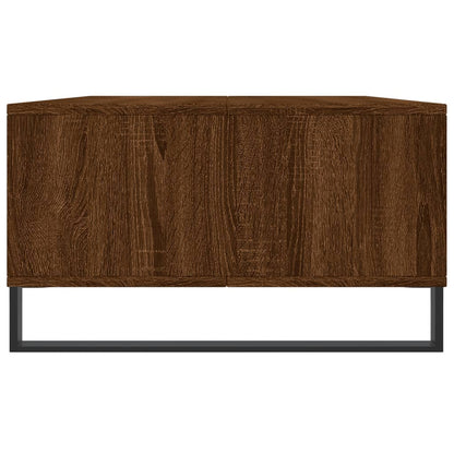 Salontafel 04X60X35 Cm Bewerkt Hout Bruineiken
