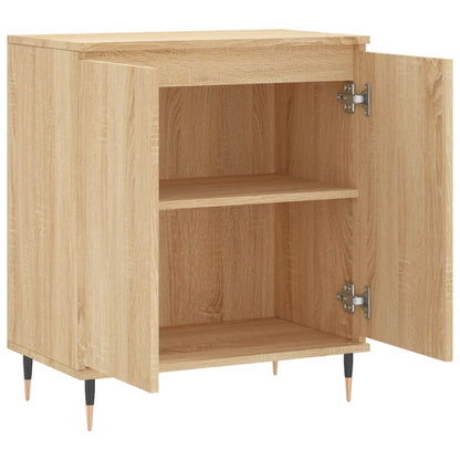 Dressoir 60x35x70 cm bewerkt hout sonoma eikenkleurig