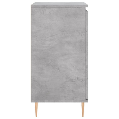 Dressoir 60X35X70 Cm Bewerkt Hout Betongrijs