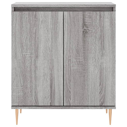 Dressoir 60X30X75 Cm Bewerkt Hout Grijs Sonoma Eikenkleurig