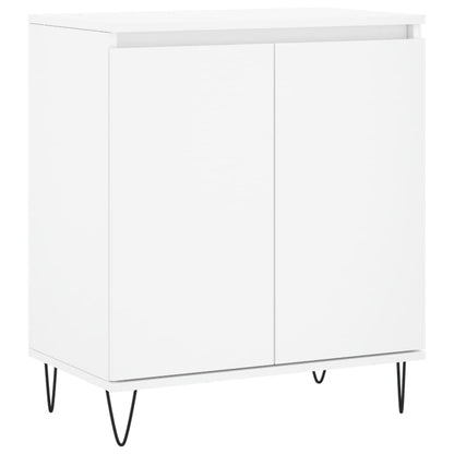Dressoir 60X35X70 Cm Bewerkt Hout Wit